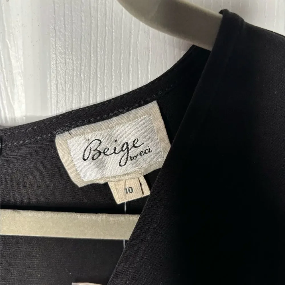 Beige by eci nwt small